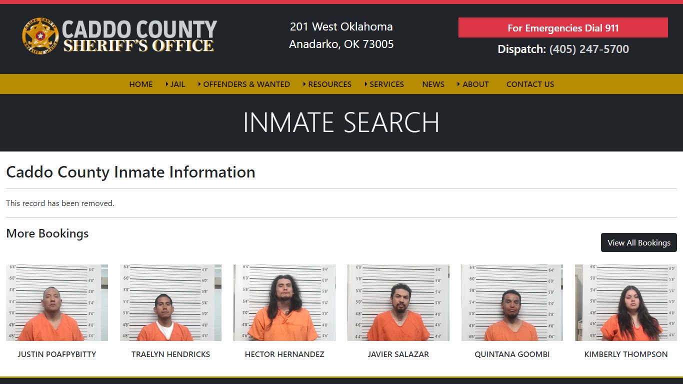 - Caddo County Sheriff's Office